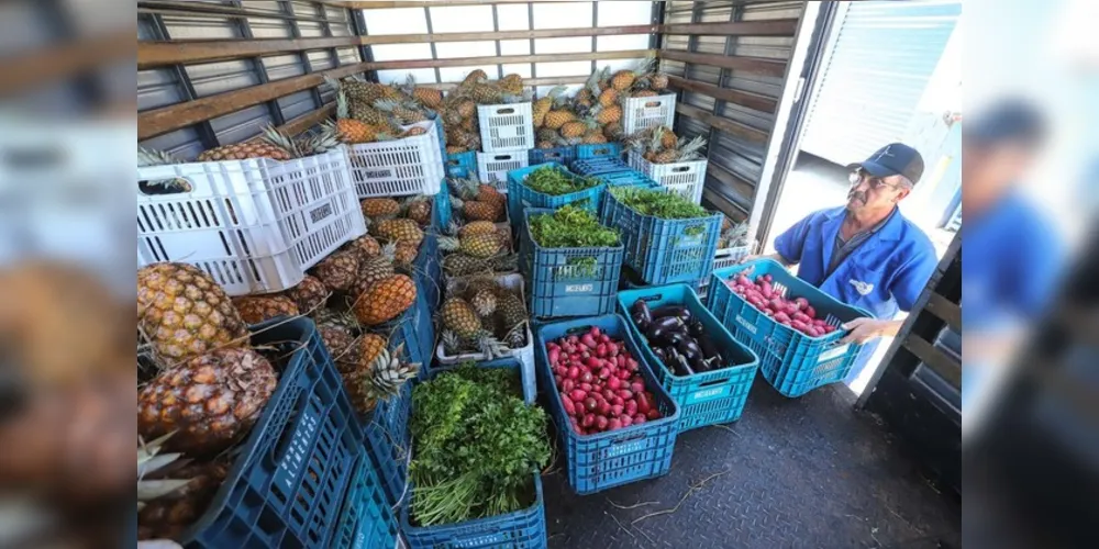 Compras do Estado de produtos da agricultura familiar foi ampliada.