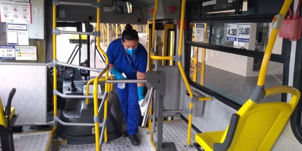 VCG alerta sobre embarque de passageiros após a higienização dos coletivos
