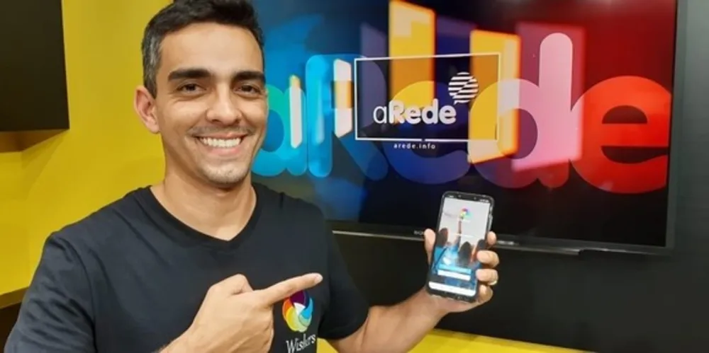 O aplicativo de celular ‘Wishers’ reúne profissionais que podem divulgar diversos serviços e eventos
