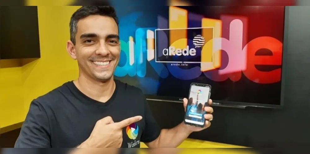 O aplicativo de celular ‘Wishers’ reúne profissionais que podem divulgar diversos serviços e eventos