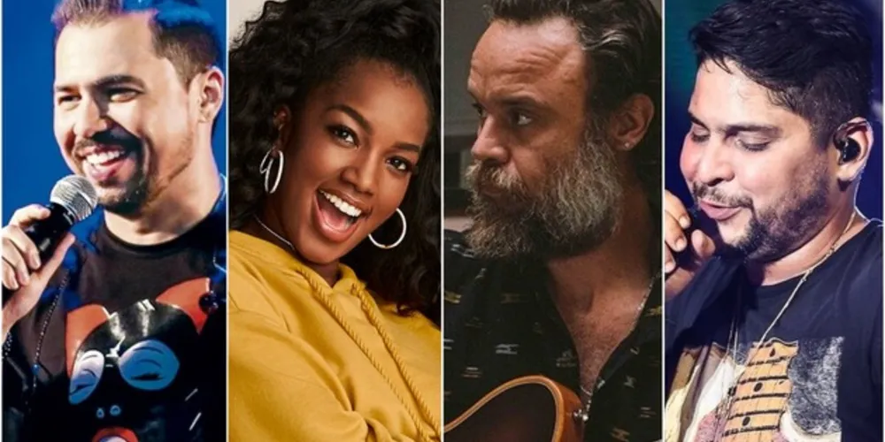 No Brasil, continuam as séries de shows de músicos em casa #TamoJunto, #SalaDeCasa, #MúsicaEmCasa