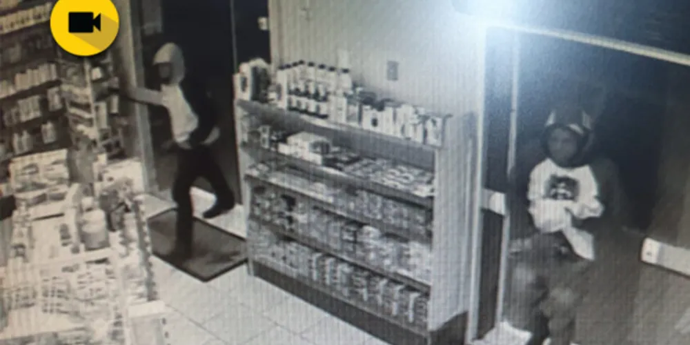 Imagem ilustrativa da imagem Bandidos rendem funcionária e roubam farmácia em PG