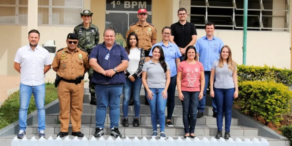 Entrega do produto aconteceu na sede do 1º BPM nesta terça-feira