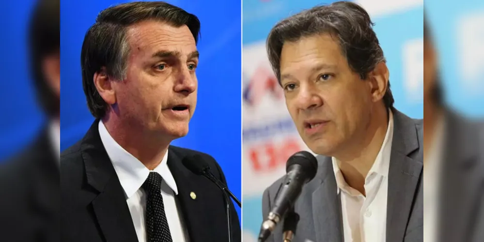 Imagem ilustrativa da imagem Bolsonaro e Haddad trocam provocações no Twitter