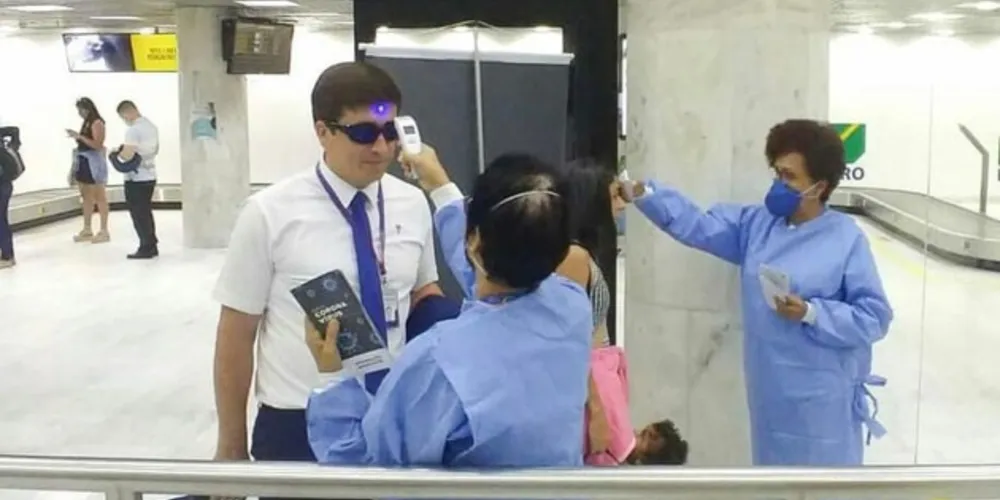 Vigilância Sanitária reforça monitoramento em aeroporto do Rio de Janeiro