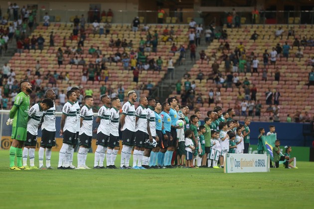Na Arena Amazônia, Coritiba foi derrotado por 1 a 0 pelo time da casa nesta quarta