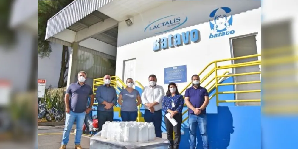 O material foi doado para auxiliar a secretaria municipal de Saúde no combate ao novo coronavírus