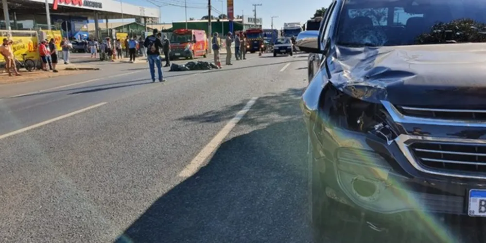 Imagem ilustrativa da imagem Mulher morre atropelada na Avenida Souza Naves