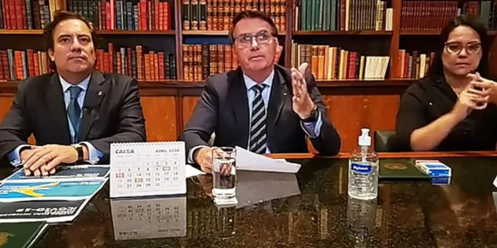 Presidente sugere que o país adote isolamento vertical no combate à covid-19