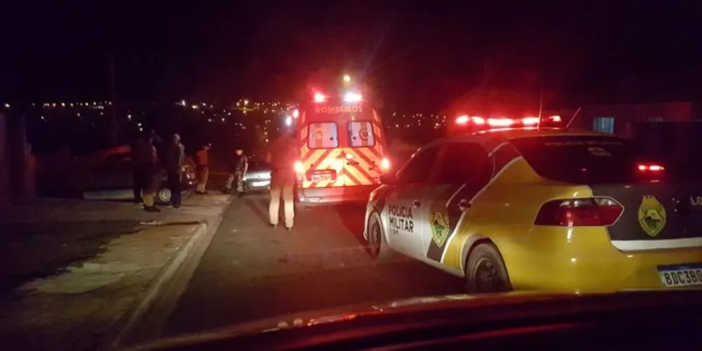 Baleado foi levado ao hospital com lesões moderadas, sem risco de morrer