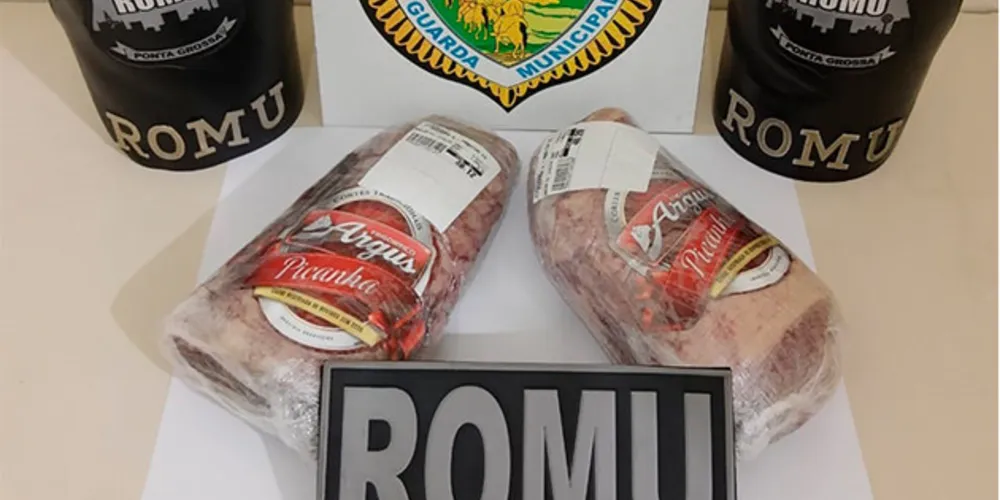 Imagem ilustrativa da imagem Homem é preso furtando carne de supermercado em Uvaranas