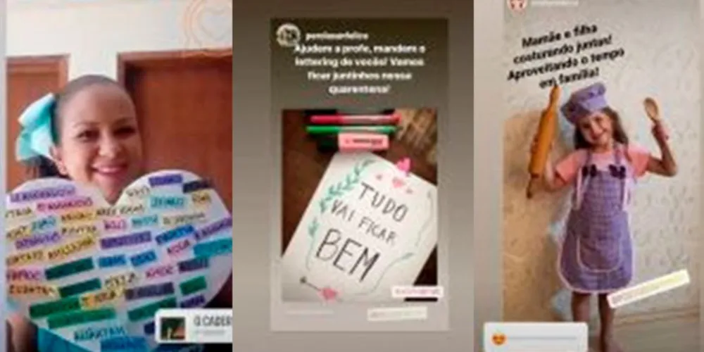 Pensando nisso, para matar um pouquinho da saudade do ambiente escolar, alunos e professores do Colégio Positivo protagonizaram uma ação de carinho, apoio e motivação nas redes sociais.