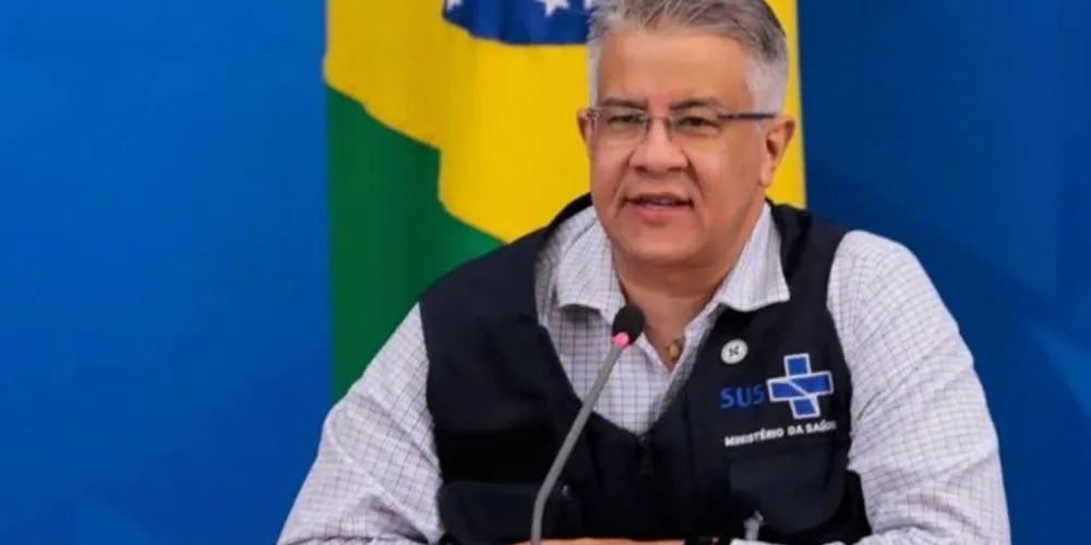 Secretário de Vigilância em Saúde do Ministério da Saúde, Wanderson de Oliveira, pediu demissão