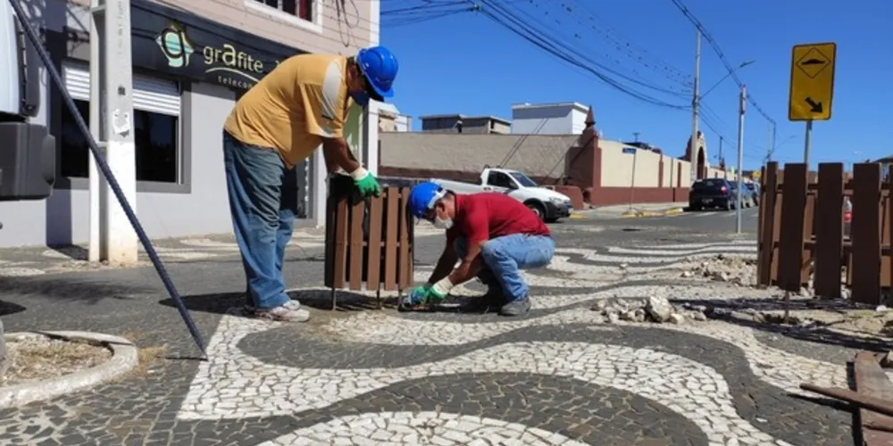 As obras de revitalização da rua Conceição terão início na próxima quarta-feira (22).