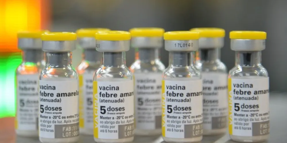 A vacinação da febre amarela é recomendada para a faixa etária de 9 meses até 59 anos
