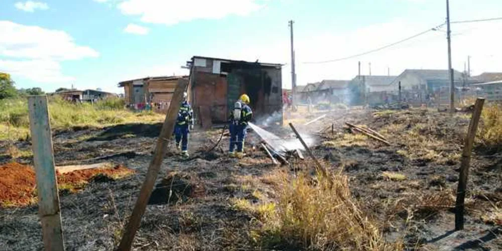 Imagem ilustrativa da imagem Incêndio atinge vegetação no Jardim Amália