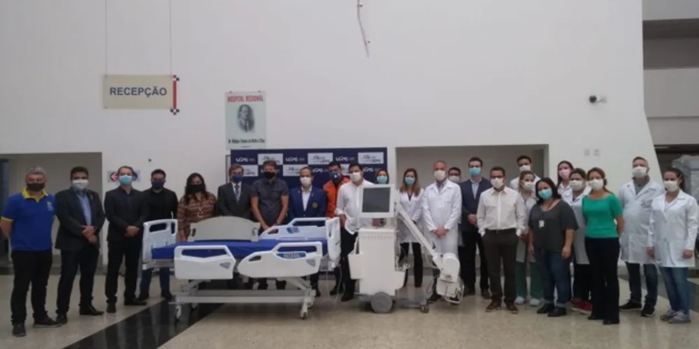 Os equipamentos equivalem a um valor de R$ 340 mil, verba remanescente do Projeto Saúde da Mulher do Rotary Clube Ponta Grossa Lagoa Dourada