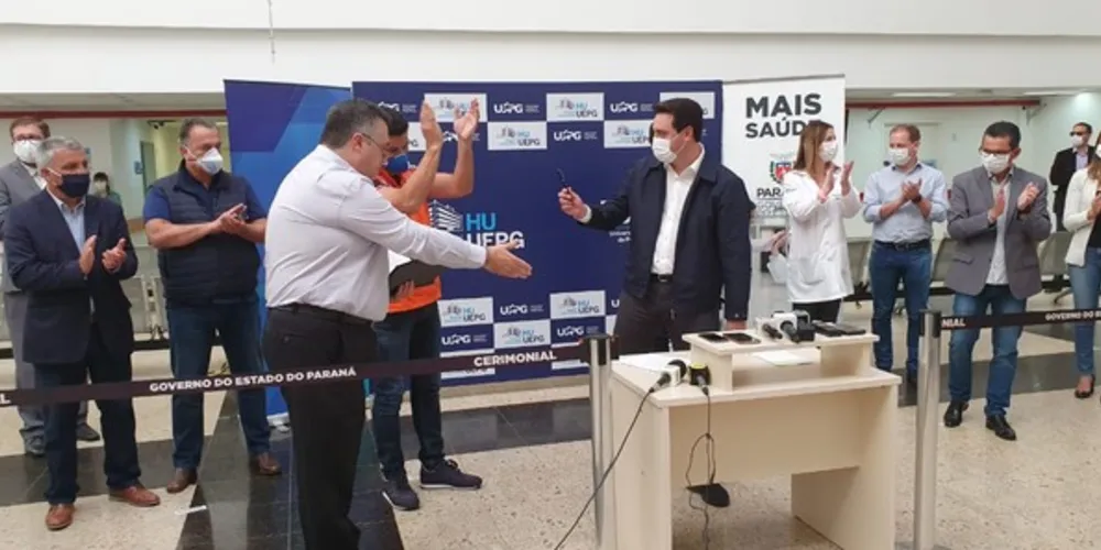 Imagem ilustrativa da imagem Ratinho Jr repassa R$ 28 mi para a saúde de PG