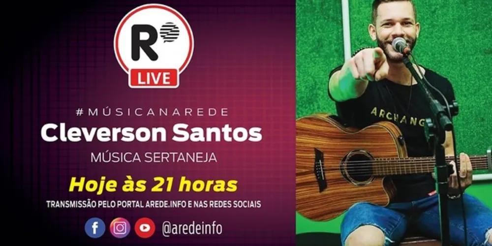 Cleverson começou a tocar nos bares de PG em 2013