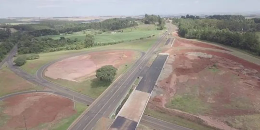 Duplicação do viaduto de acesso à PR 445 é uma das obras que integram a frente Mauá da Serra