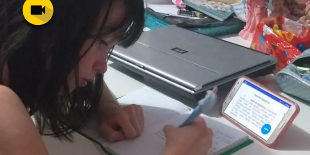 Imagem ilustrativa da imagem Escola desenvolve próprio método de ensino à distância