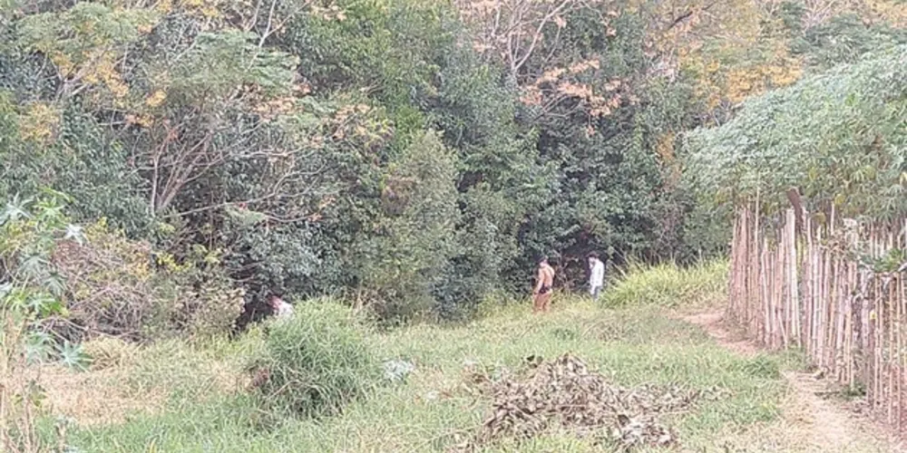 Policiais realizam buscas na região do Ouro Verde