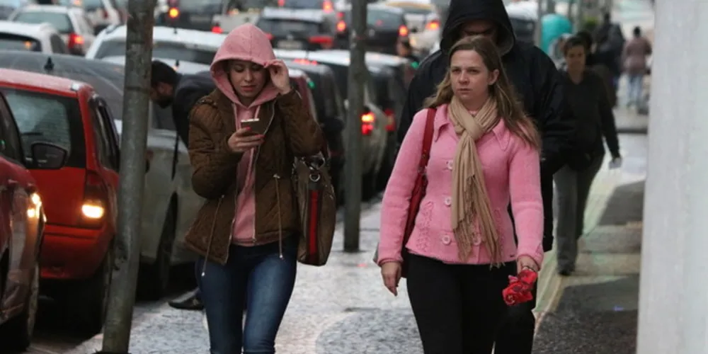 Previsão do Simepar é de que os próximos dias serão de frio intenso em Ponta Grossa e outras cidades dos Campos Gerais