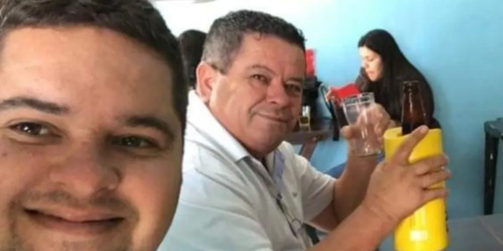 Diogo Alves, de 35 anos, está em estado gravíssimo; o pai José Donizete Xavier, de 60 anos, morreu