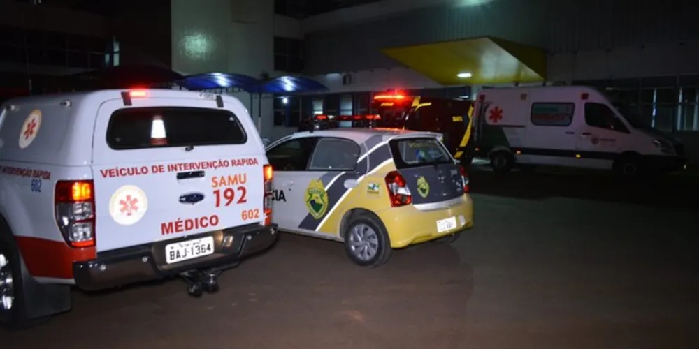 Vítima foi levada em estado grave até o HU e corre risco de morrer