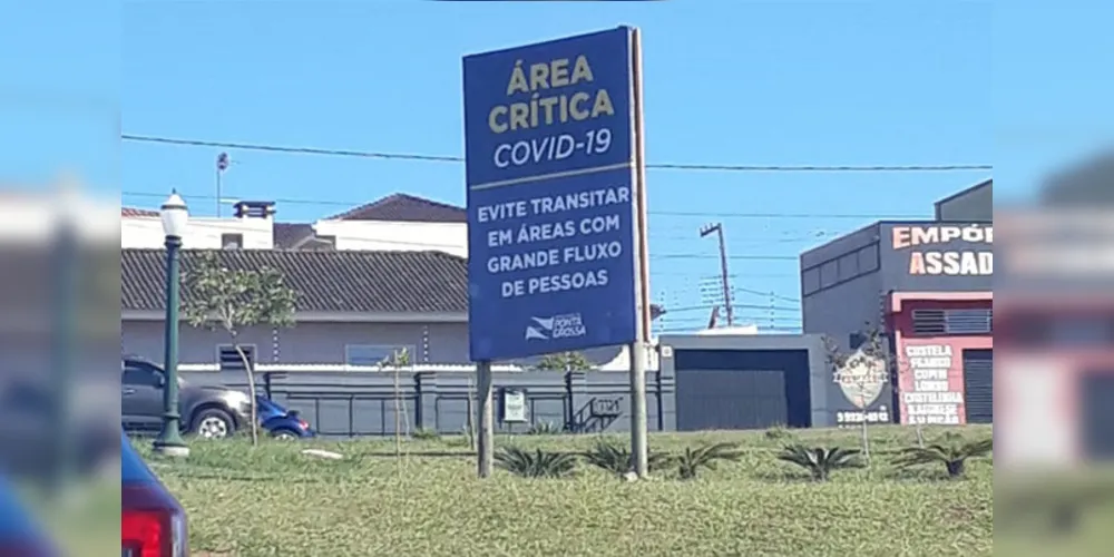 Primeira placa foi instalada no Parque Linear e outras regiões devem receber sinalização nesta semana
