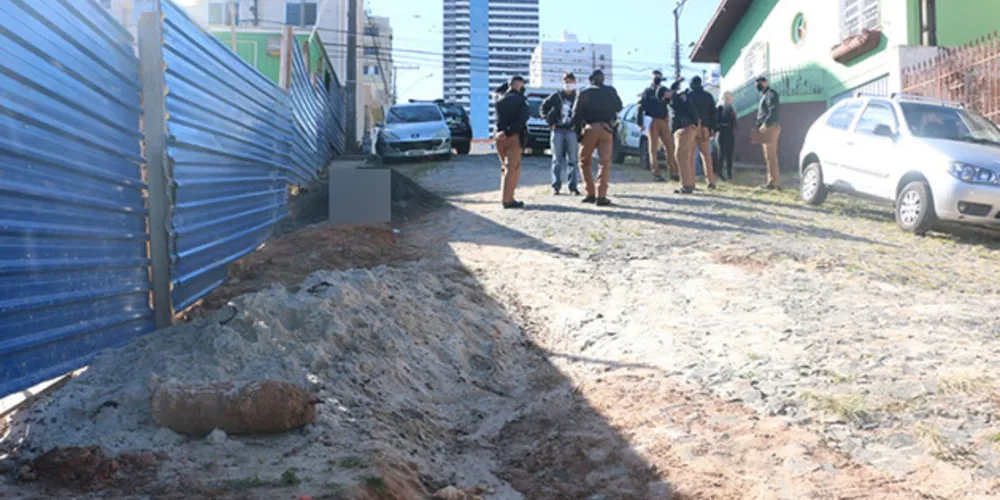 Corpo do idoso estava no meio da rua Marechal Deodoro, no centro da cidade