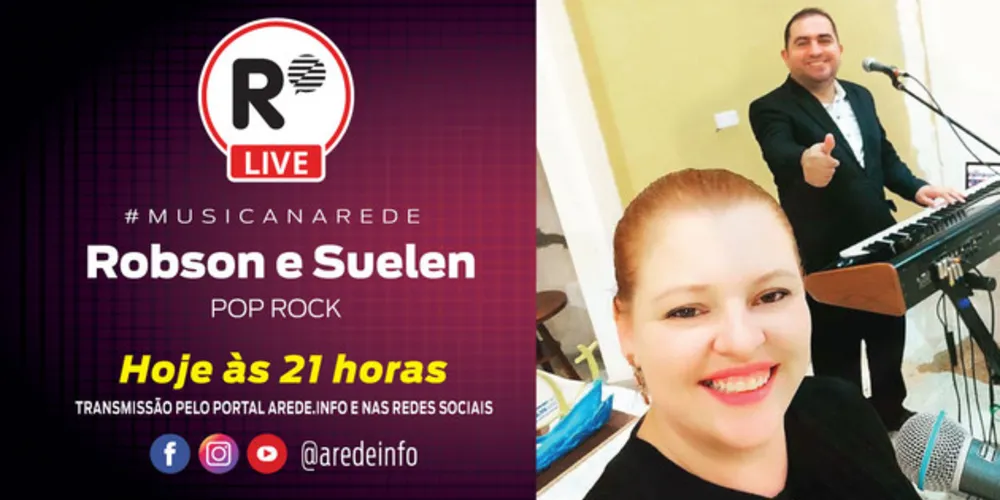 Dupla apresenta sucessos da música pop rock