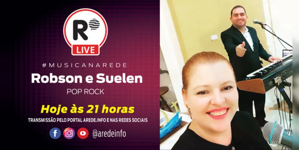 Dupla apresenta sucessos da música pop rock