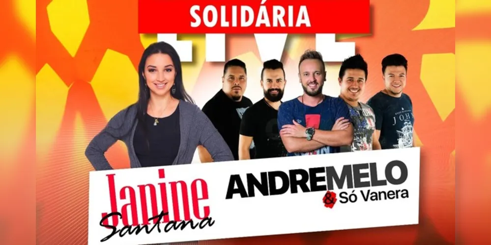 Além do show dos artistas da cidade, a live terá também sorteio de prêmios