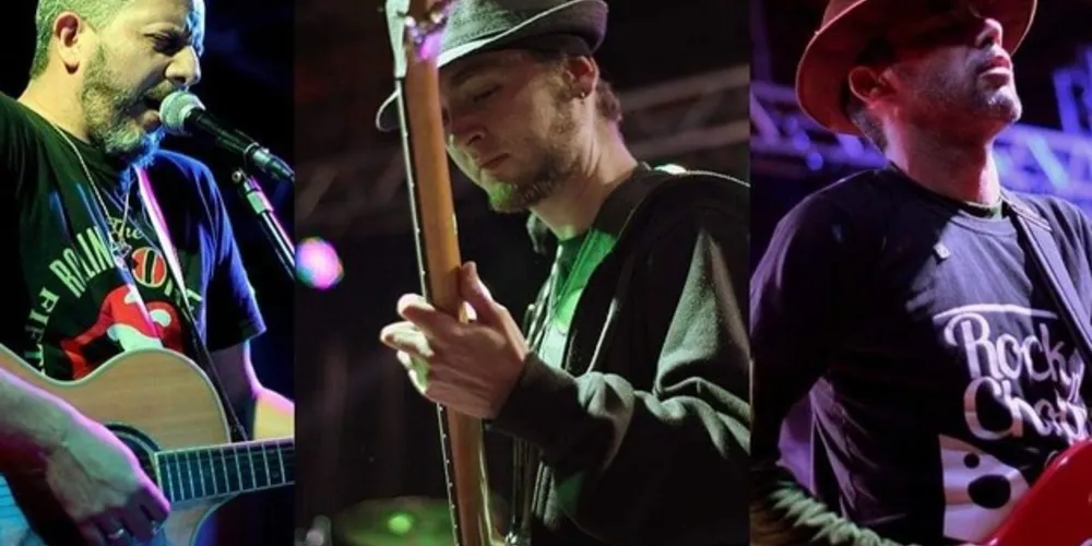 No repertório a banda traz covers do rock nacional e internacional