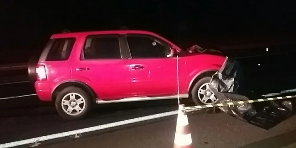 Pedestre tentava cruzar a via quando foi atingido por um veículo com placas de Curitiba