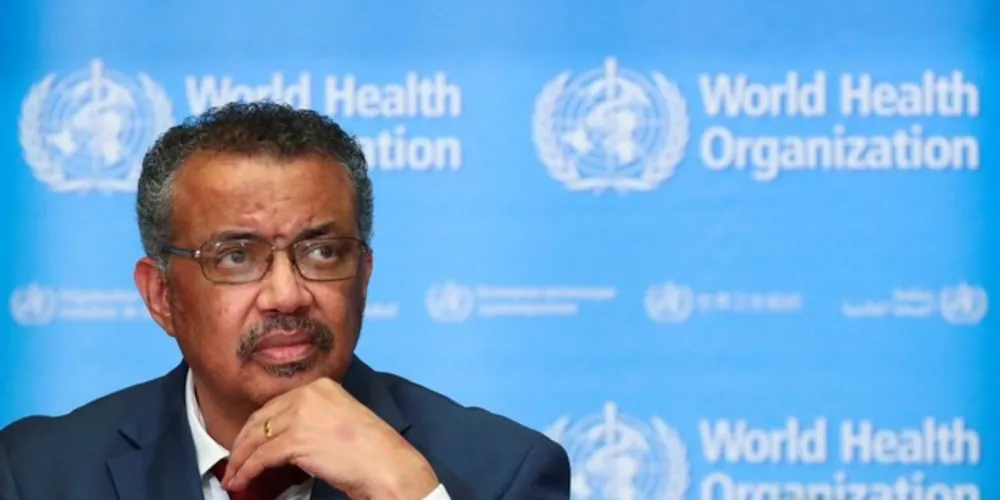 Declaração é do diretor-geral da OMS, Tedros Adhanom