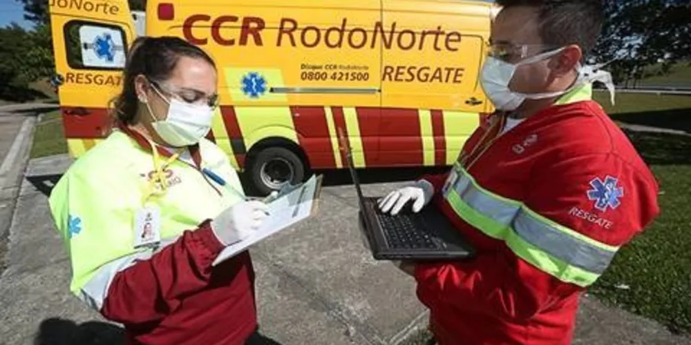 Profissionais do Atendimento Pré-Hospitalar (APH) estão à disposição para atender os motoristas