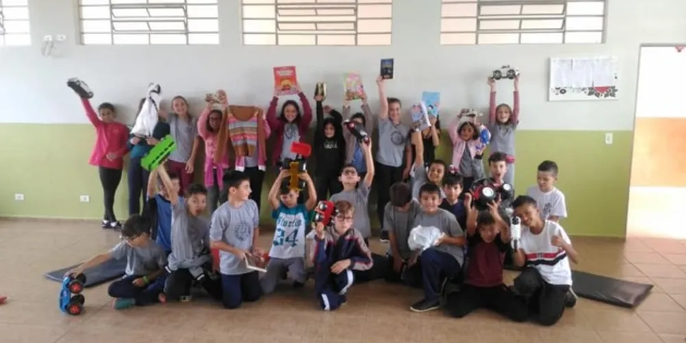 A ação desenvolveu atividades lúdicas e interativas entre os estudantes da rede municipal de ensino de Palmeira