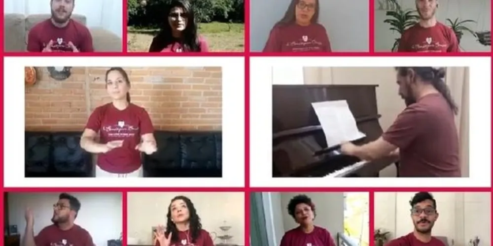 Imagem ilustrativa da imagem Coro municipal faz sucesso na internet com música de Pixinguinha