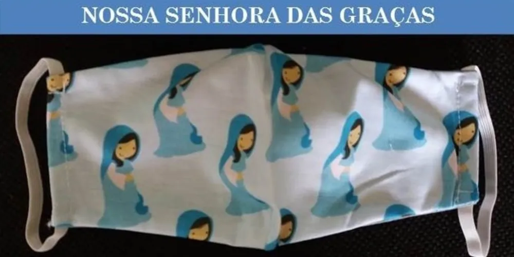 As estampas trazem as mais variadas devoções