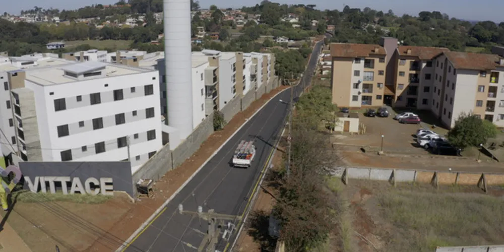A pavimentação de um trecho da rua General Barbedo trouxe mais comodidade e facilidade de acesso a outra importante via, a Avenida Panamericana