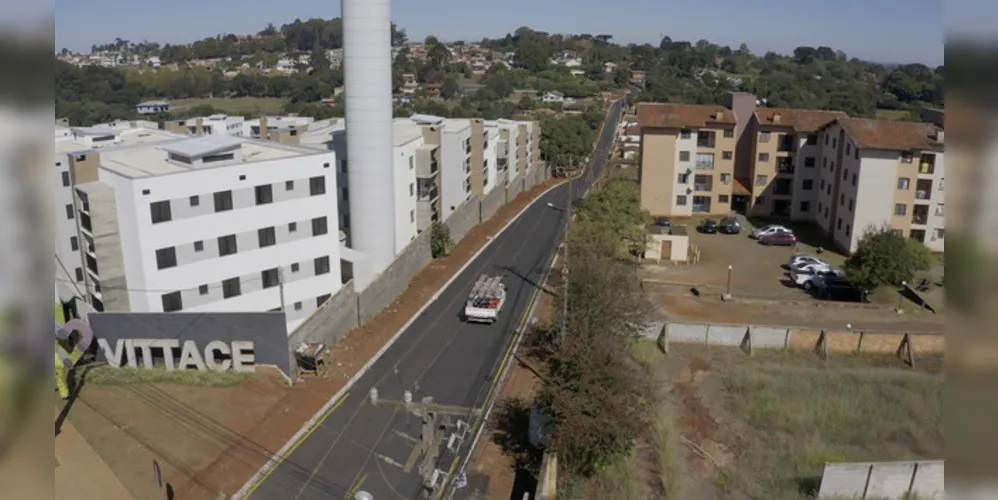 A pavimentação de um trecho da rua General Barbedo trouxe mais comodidade e facilidade de acesso a outra importante via, a Avenida Panamericana