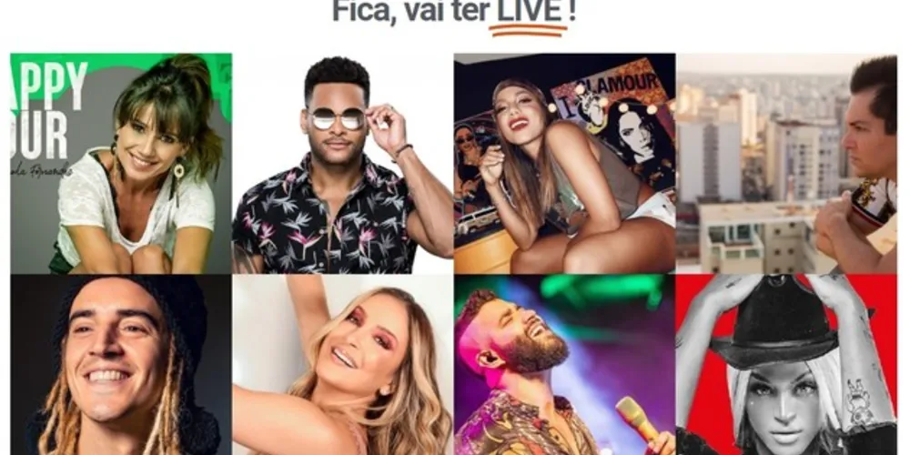 Imagem ilustrativa da imagem Pop Cyber lança página especial de lives musicais