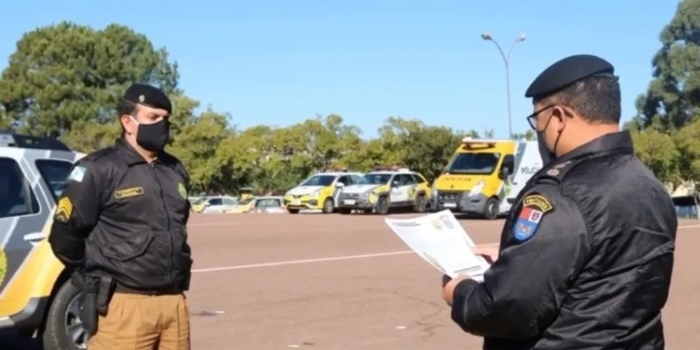 Mesmo em meio a pandemia o Comandante não deixou de valorizar os mais novos graduados da Unidade