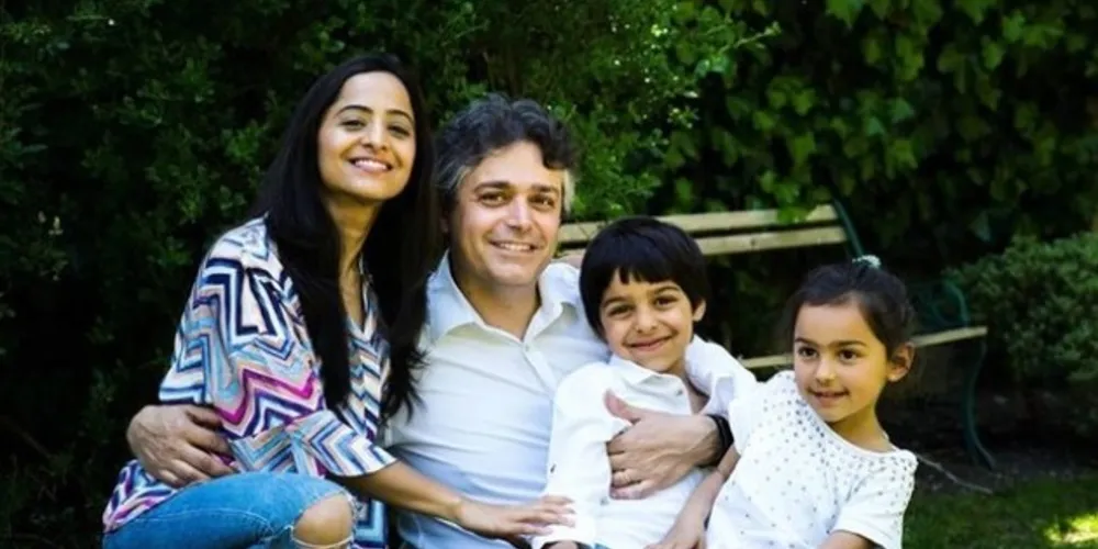 Dr. Alessandro Giardini e sua família