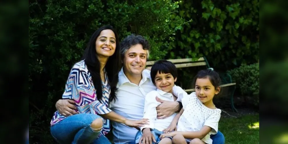 Dr. Alessandro Giardini e sua família