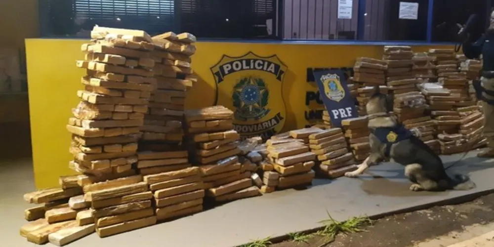 Equipe da Polícia Rodoviária Federal comandou a ação na noite deste sábado
