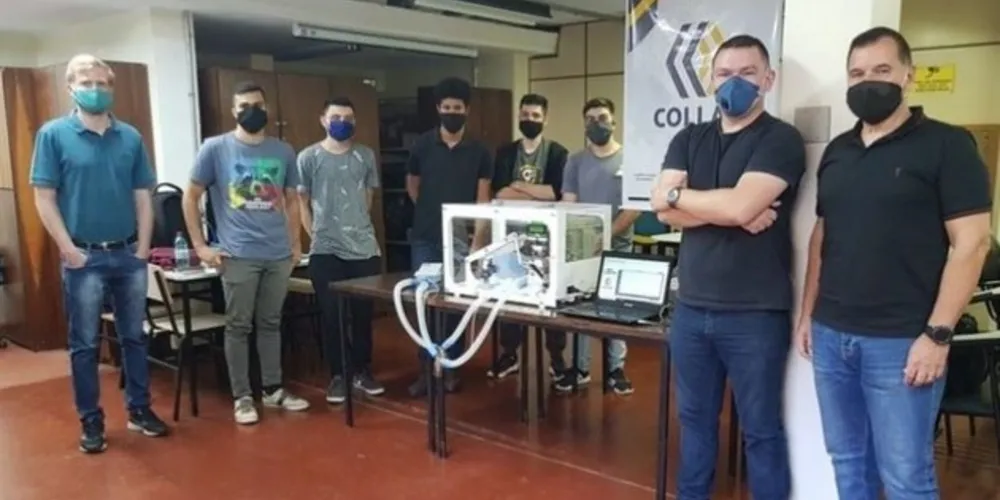 Objetivo dos pesquisadores é ajudar pacientes internados com coronavírus. Ventilador é de baixo-custo