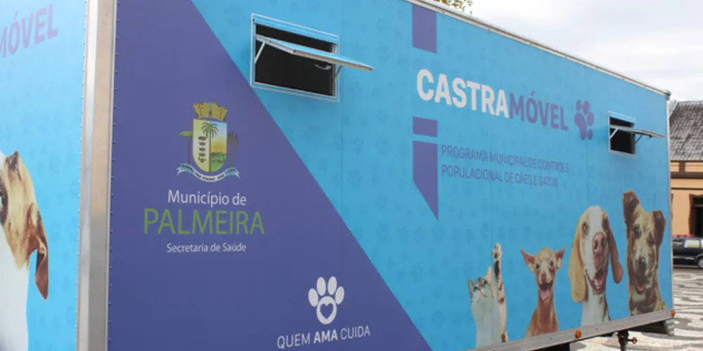 O castramóvel foi instalado em um trailer com dimensões de 2,45 metros de largura por 8 metros de comprimento